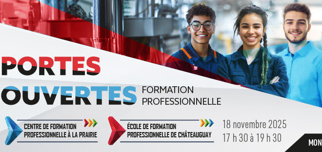 Portes ouvertes 18 novembre 2025 17 h 30 à 19 h 30